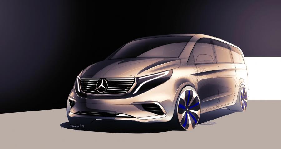 Эскиз Mercedes-Benz EQV (W447) 2019 года  (WW) (фото 34 из 56)